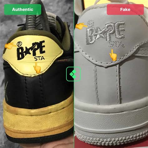 bape shark shoes fake|bape tag legit check.